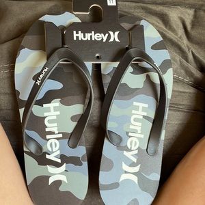 Hurley Mens flip flops size 11